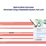 back to back interviews